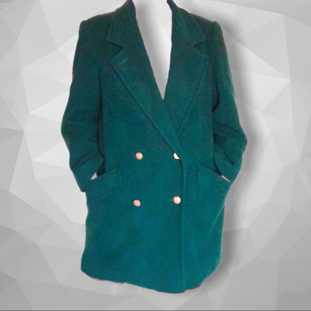 ⭐️Emerald Green Coat⭐️ - Picture 2 of 4